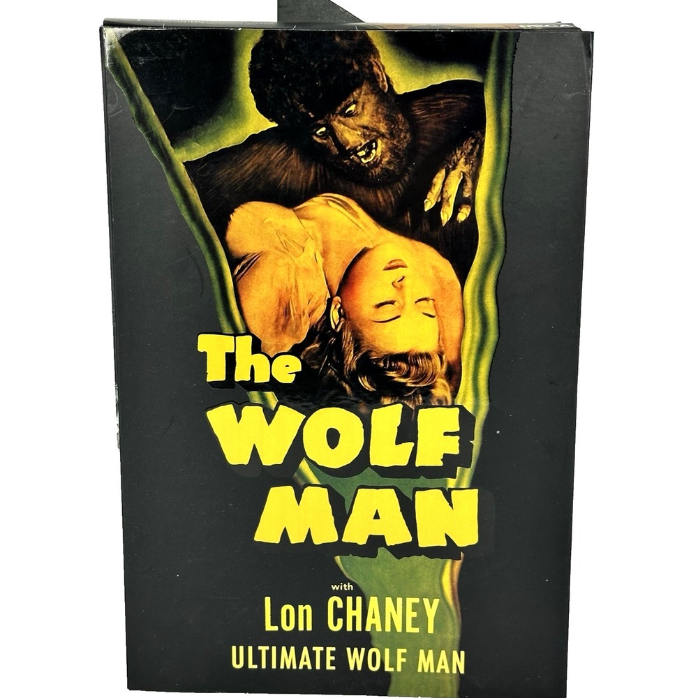 NECA The Wolf Man Lon Chaney Ultimate Wolf Man Action Figure Universal Monsters